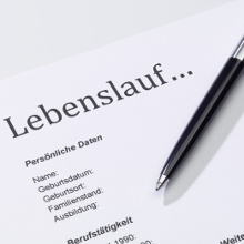 Muster Lebenslauf für Studentenjobs