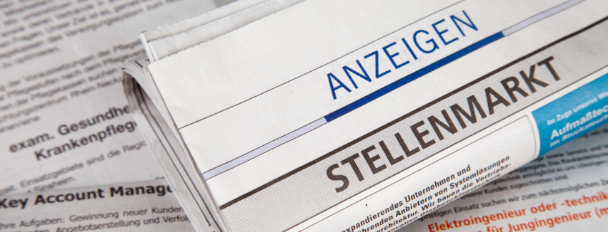 Stellenanzeige für Direkteinstieg